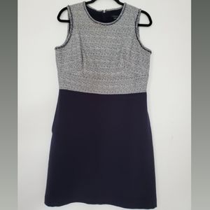 Ann Taylor - Navy Blue Dress w/ Pockets